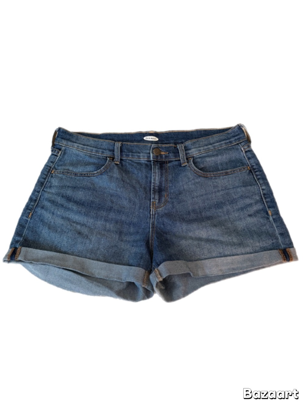 💙 Old Navy Rolled Cuff Denim Shorts – Size 10 💙